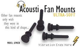 Acousti Ultra Soft Anti-Vibration Fan Mount AFM02B 8-pack