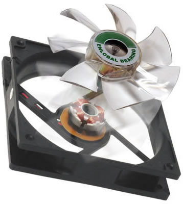 Image shows the Enermax Marathon Enlobal 80mm Case Fan