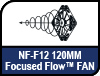 NF-F12 120mm Focused Flow Fan.