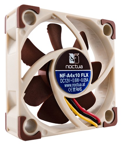 Noctua NF-A4x10 FLX Quiet Computer Cooling Fan 40mm