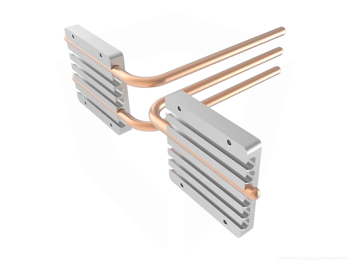 Streacom ST-LH6 CPU Heatpipe Kit for DB4